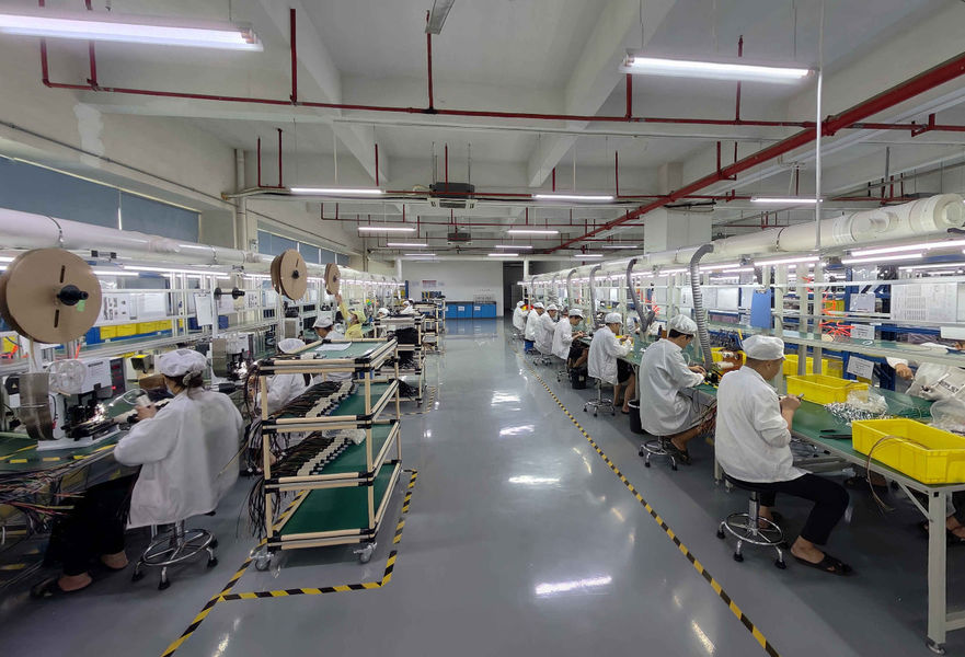 Shenzhen Hiscience co.,ltd línea de producción del fabricante
