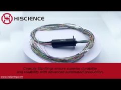Hiscience 110V Anillo de deslizamiento Fabricantes 4 Circuitos Anillo de deslizamiento de alto voltaje